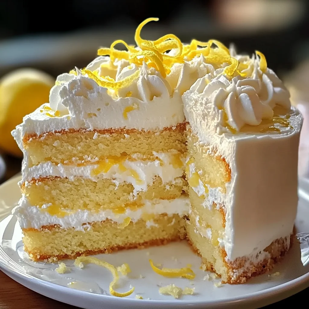 Top 1 Italian Lemon Cream Cake : Irresistible and Luscious