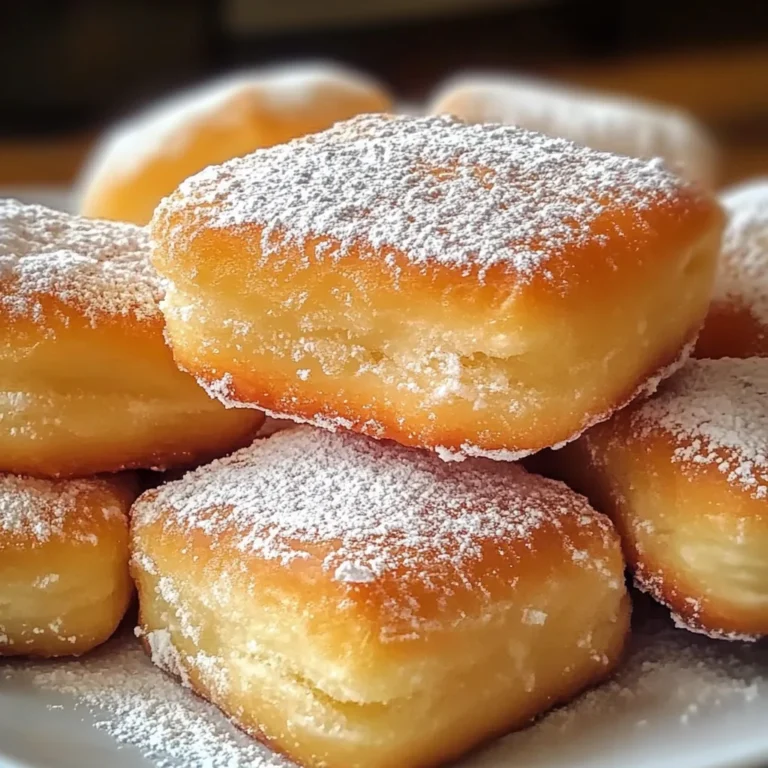 Vanilla French Beignets