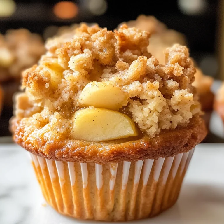 Apple Crumble Muffins