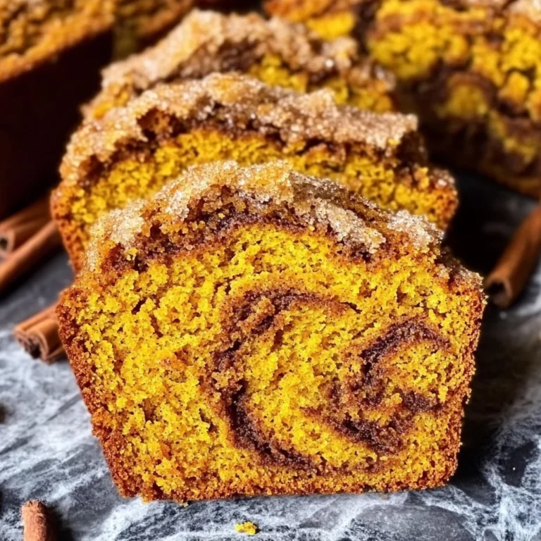 Cinnamon Swirl Pumpkin Bread Mini Loaves
