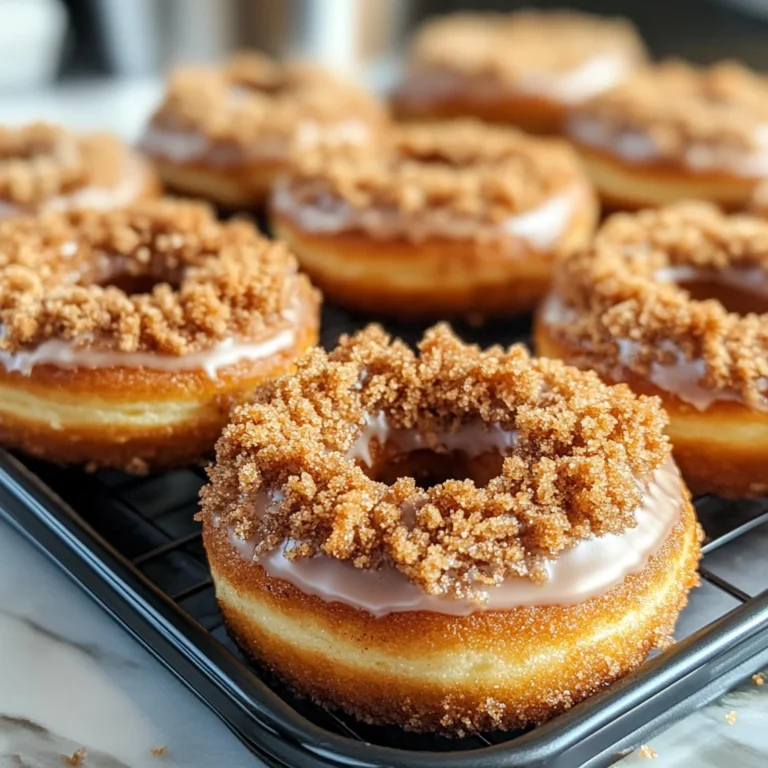 Coffee Cake Donuts