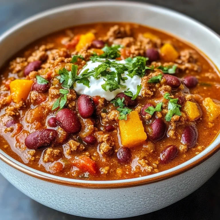 Crockpot Pumpkin Chili