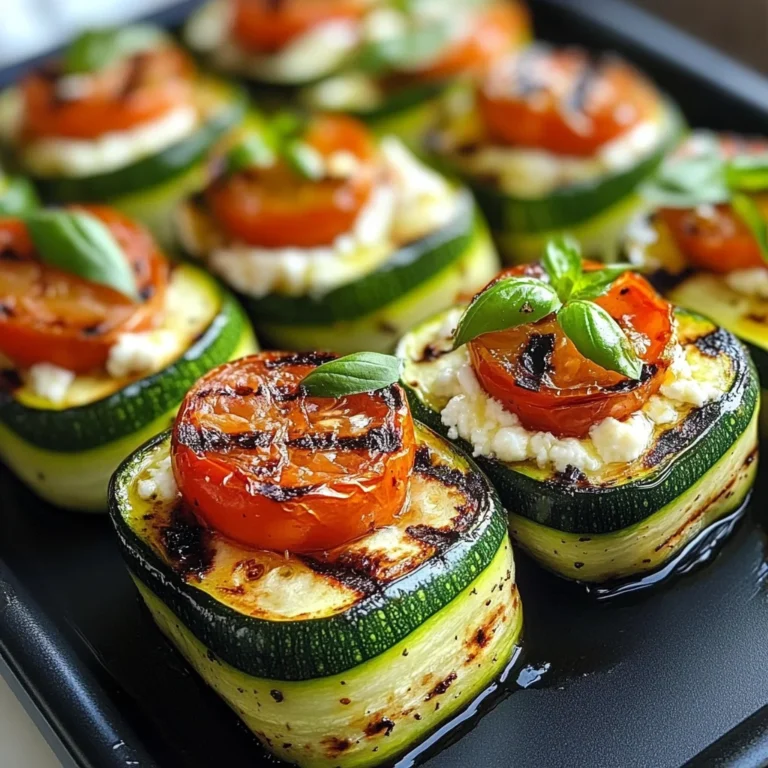 Grilled Zucchini Rollups with Lemon-Basil Ricotta & Slow Roasted Tomatoes
