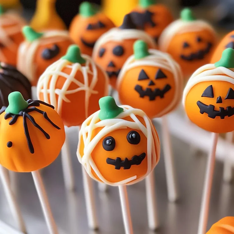 Halloween Cake Pops