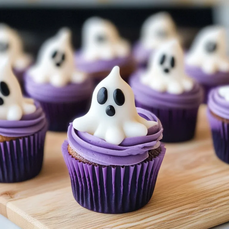 Halloween Ghost Cupcakes