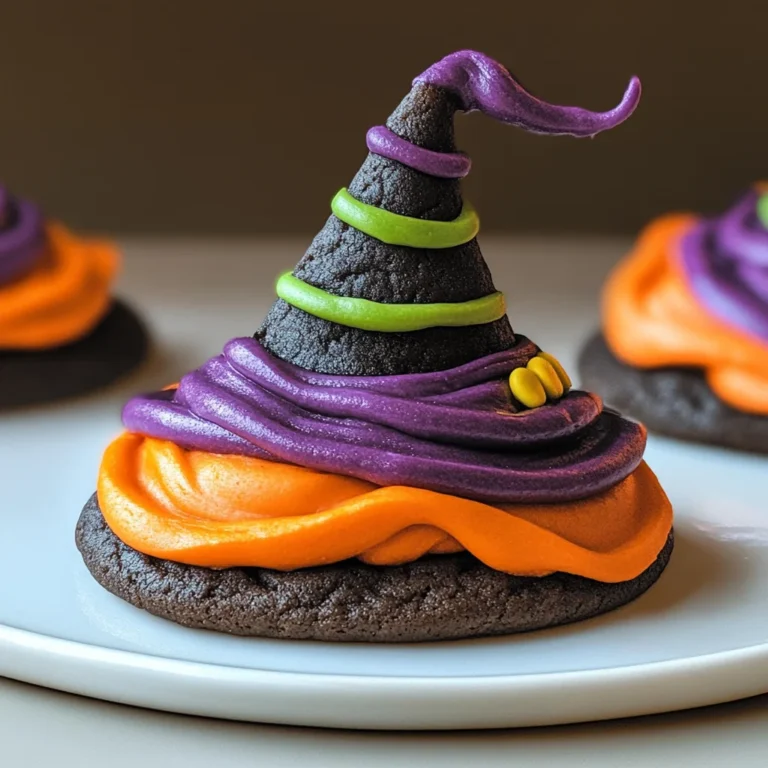 Halloween Witch Hat Cookies