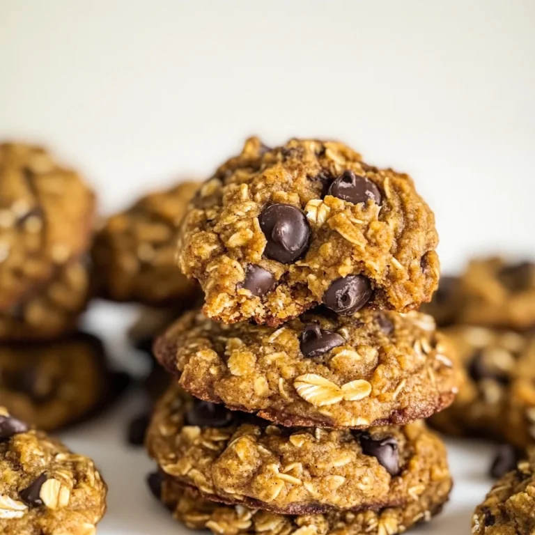 Healthy Pumpkin Oat Cookies