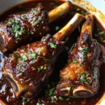 Luxurious Red Wine Lamb Shanks Recipe