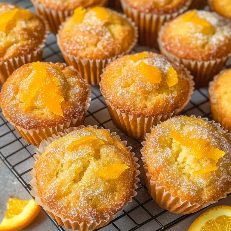 Orange and Cardamom Muffins