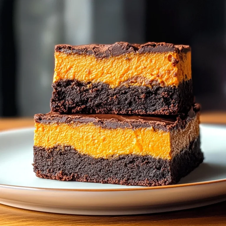 Pumpkin Brownies