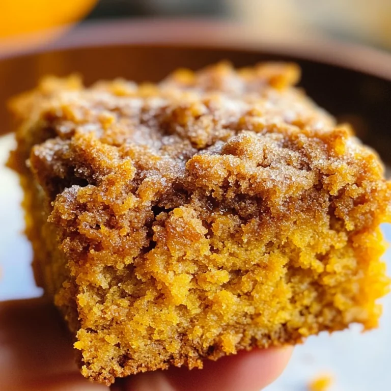 Pumpkin Coffee Cake