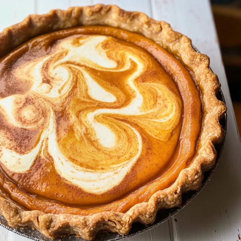 Pumpkin Mascarpone Pie