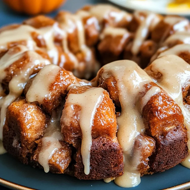 Pumpkin Spice Monkey Bread Recipe