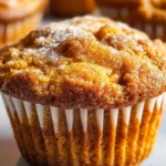 Spice Cake Pumpkin Muffins