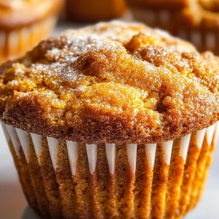 Spice Cake Pumpkin Muffins