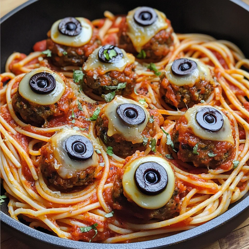 Spooky Spaghetti & Eyeballs
