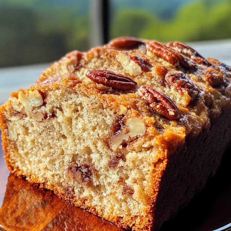 Cinnamon Sweet Alabama Pecan Bread