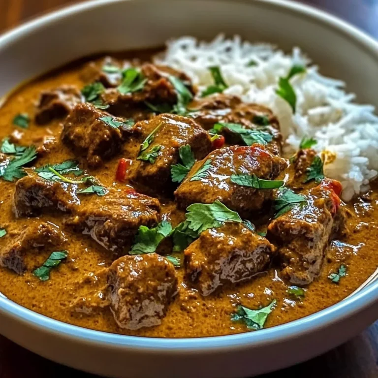 Coconut-Braised Beef Curry with Jasmine Rice