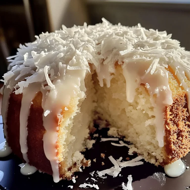 Coconut Cream Pound Cake
