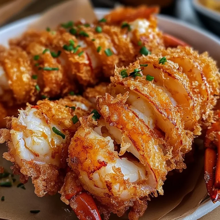Crispy Fried Lobster Tails