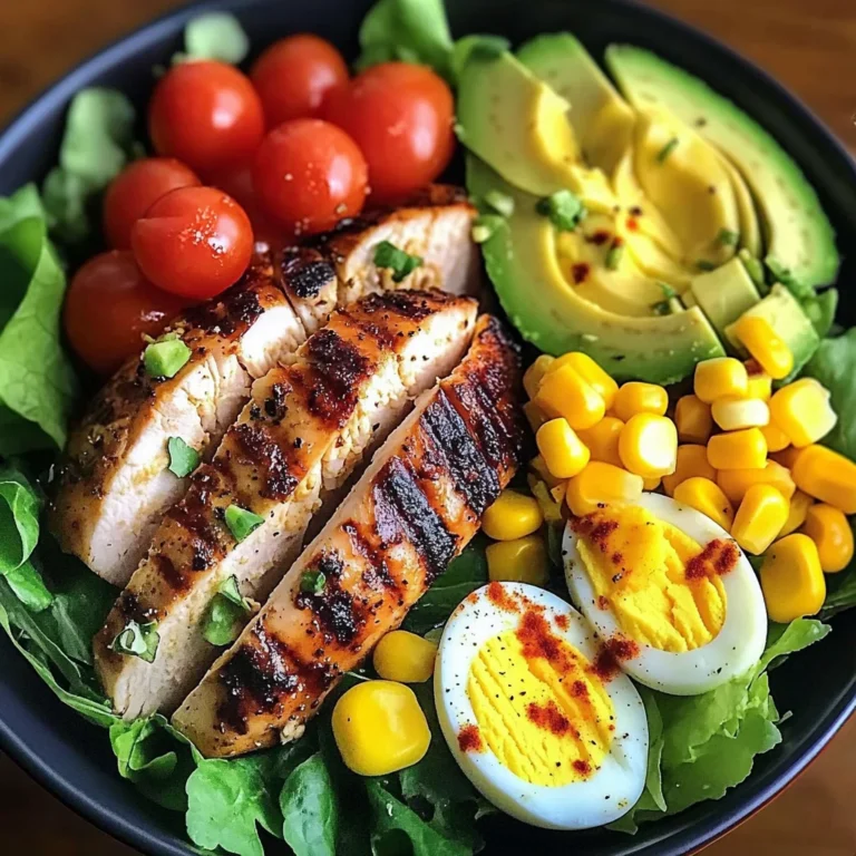 Grilled Chicken Power Bowl with Avocado & Corn