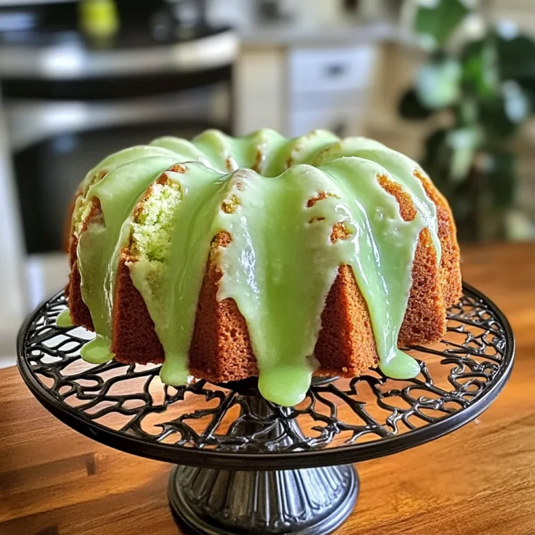 Key Lime Cream Cheese Pound Cake