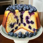 Lemon Blueberry Pound Cake