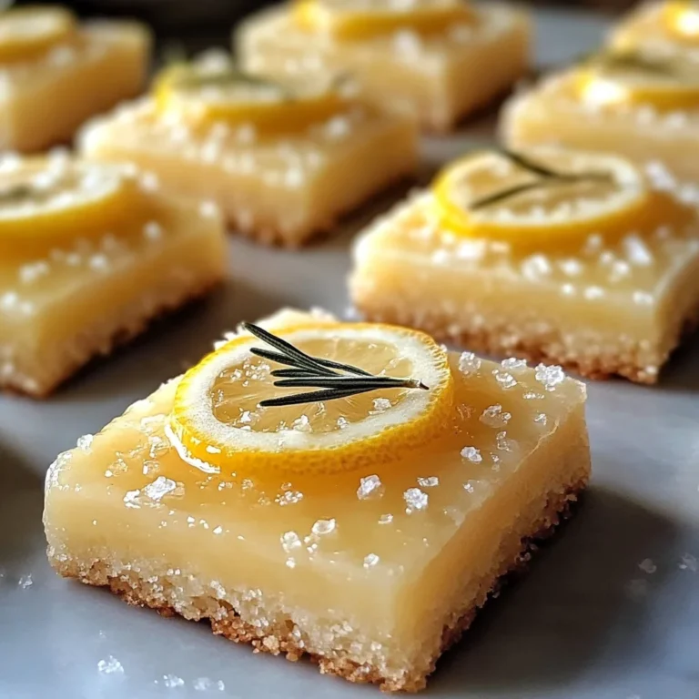 Rosemary-Lemon Shortbread with Salted Glaze