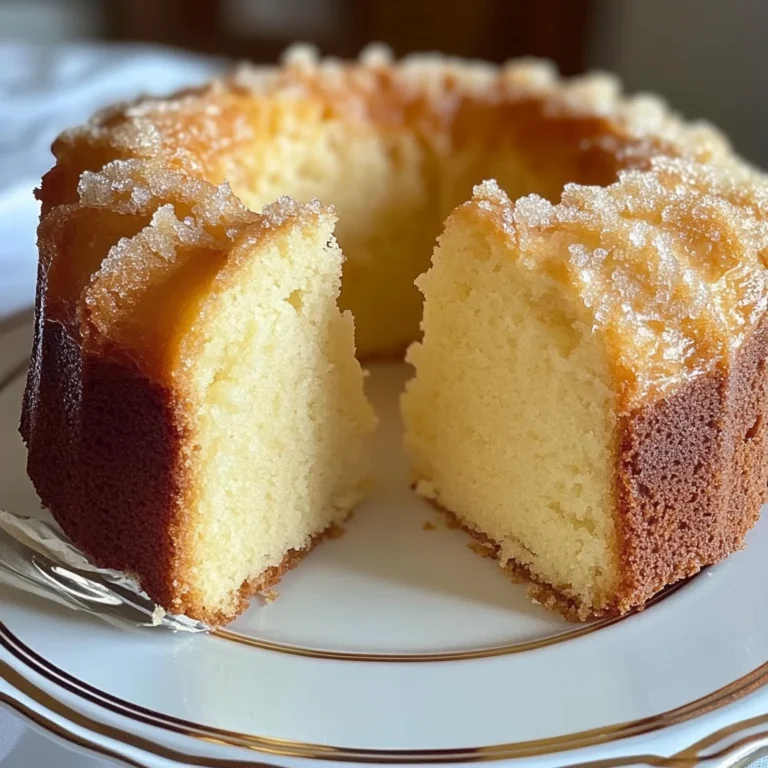 Slap Ya Momma Pound Cake Recipe
