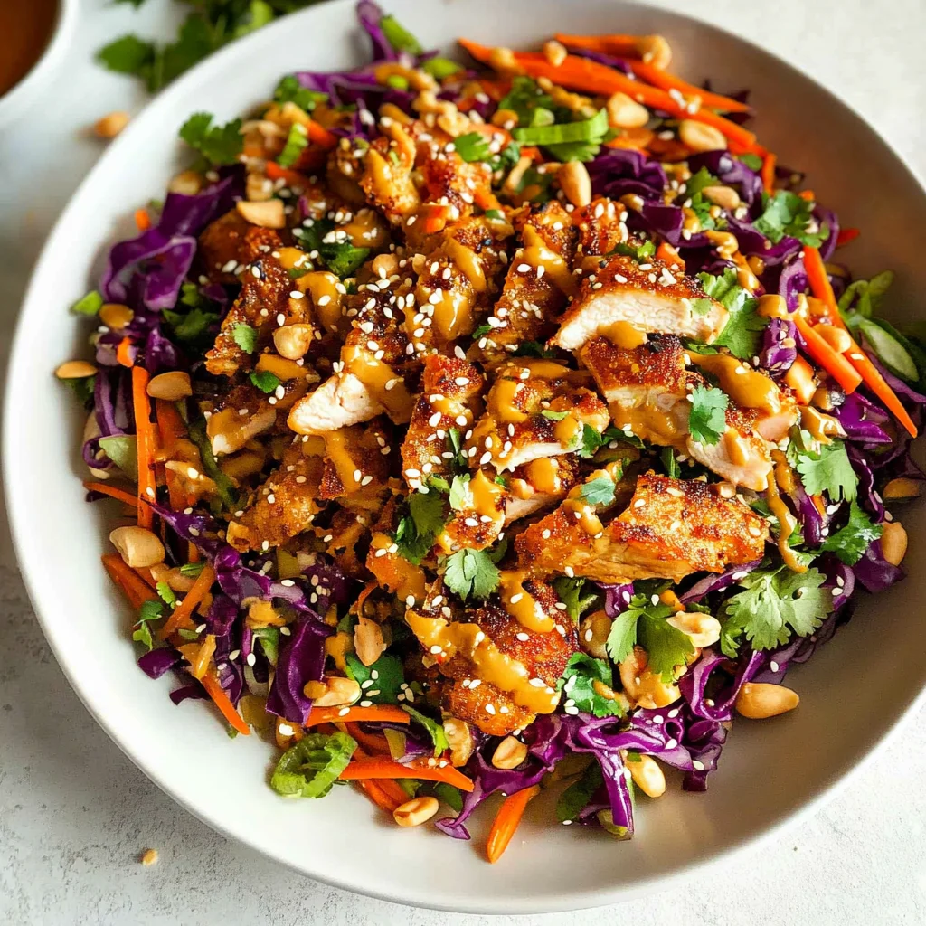 Asian Chicken Crunch Salad