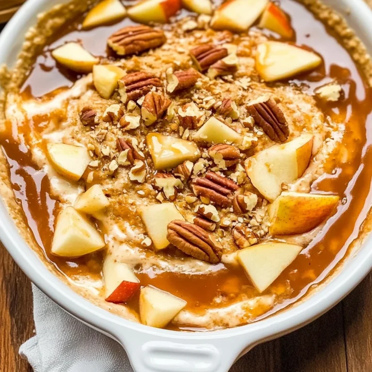 Caramel Apple Cheesecake Dip Recipe