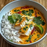 Easy Coconut Lime Fish Curry with Jasmine Rice: An Incredible 7-Step Recipe