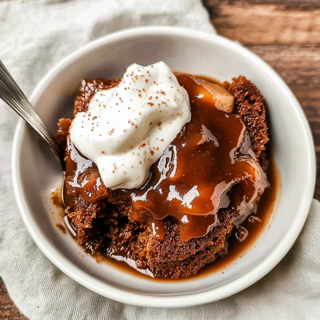 Gingerbread Pudding Cake