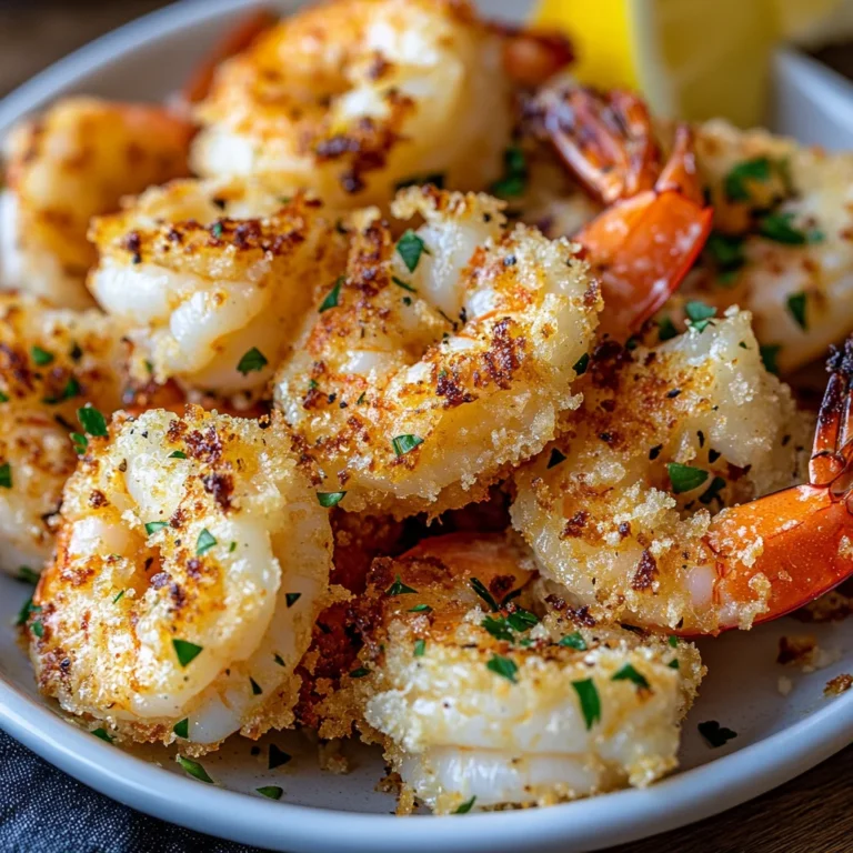 Air Fryer Garlic Parmesan Shrimp