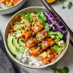Bang Bang Salmon Rice Bowls