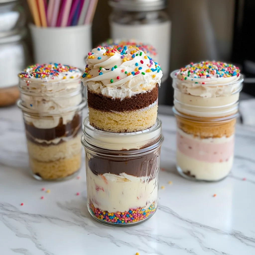 Cake in a Jar Recipe