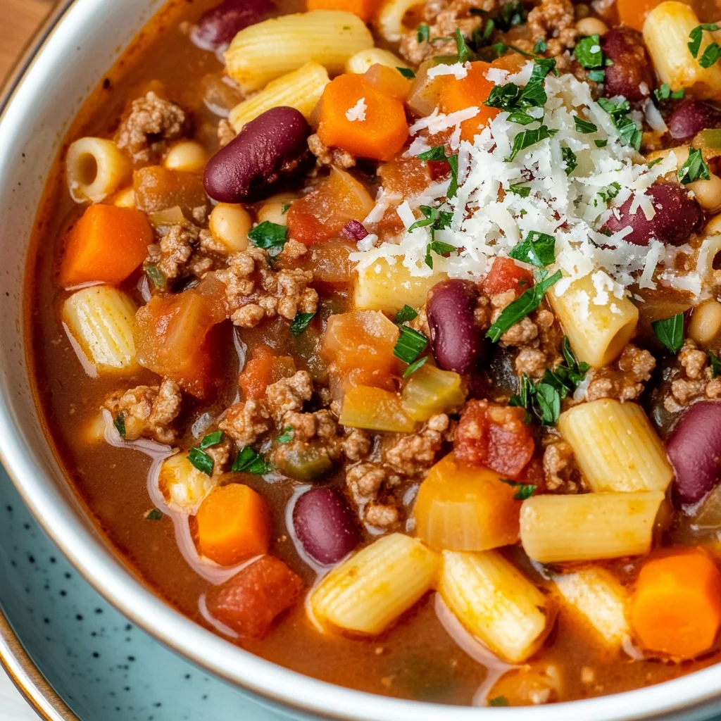 Copycat Olive Garden Pasta e Fagioli