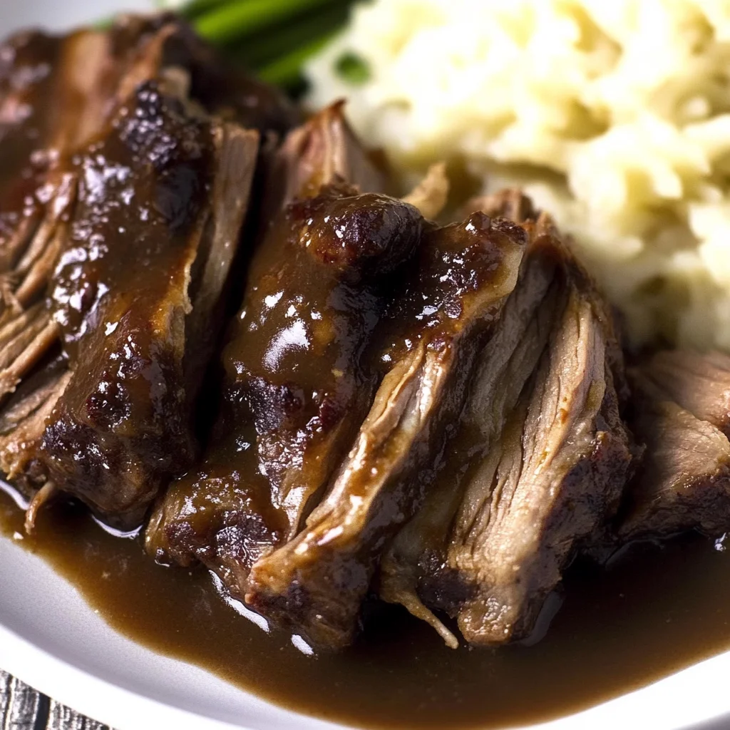 Crock Pot Chuck Roast (SO tender & easy!)
