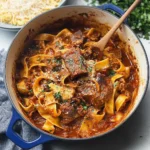 Dutch Oven Short Rib Ragu with Pappardelle