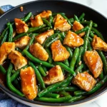 Easy Chicken Breast and Green Beans