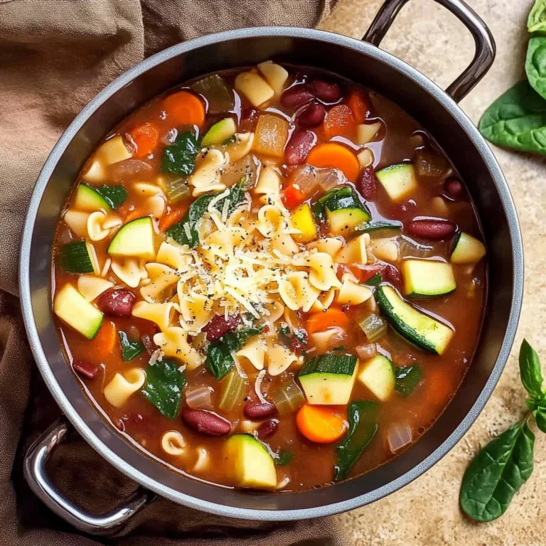 Easy Recipes: Hearty Minestrone Soup