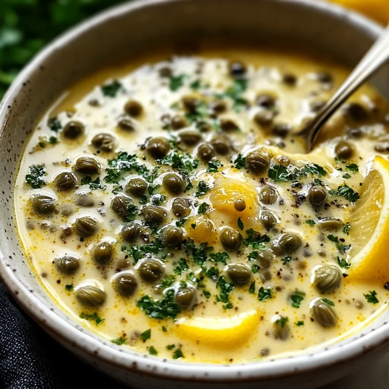 Lemon Caper Sauce