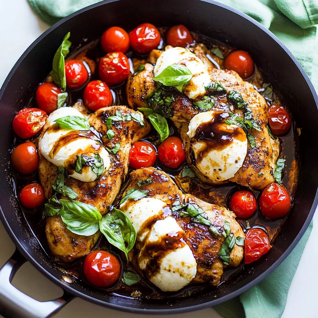 One Pan Balsamic Chicken