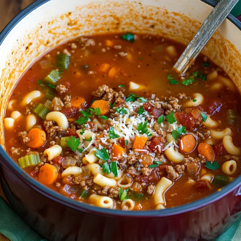 Pasta e Fagioli Soup {Olive Garden Copycat Recipe}