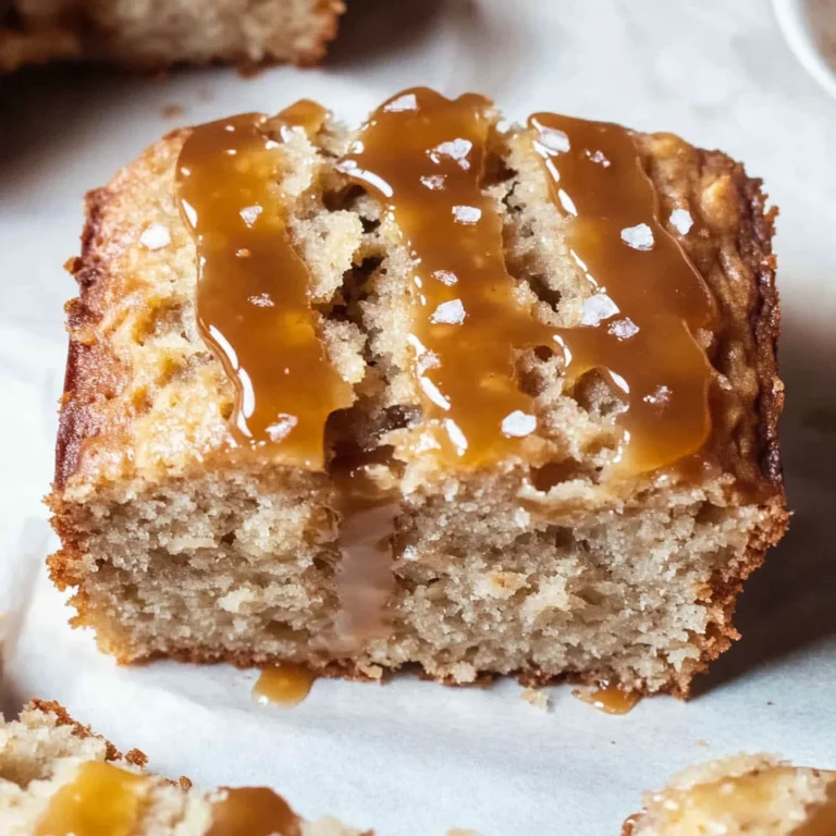 Salted Caramel Banana Bread