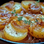 Savory French Onion Potato Bake