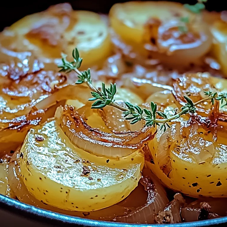 Savory French Onion Potato Bake