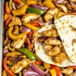 Sheet Pan Chicken Fajitas