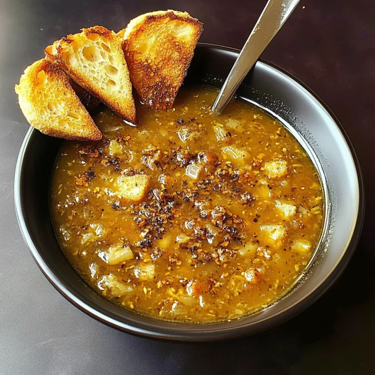 Spanish Garlic Soup Recipe (Vegetarian) - Sopa de Ajo -