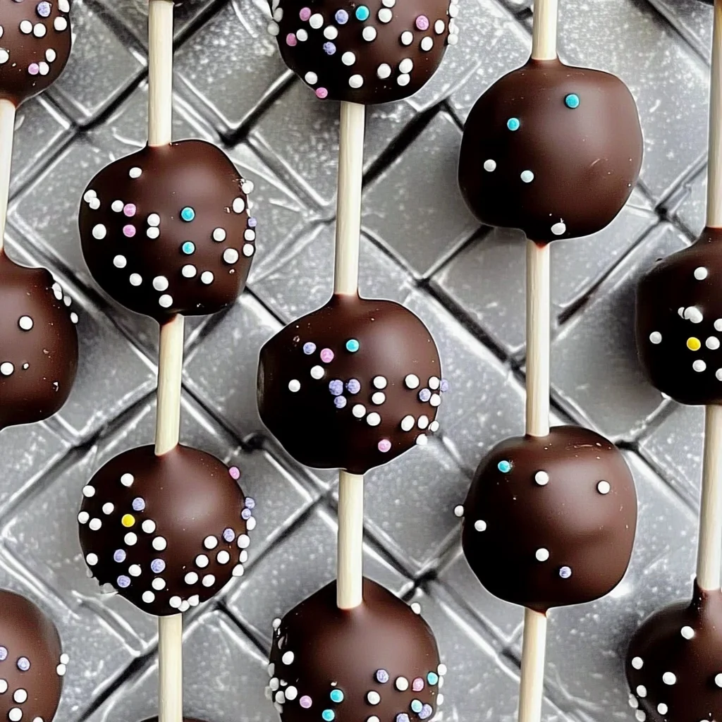 Starbucks Copycat Chocolate Cake Pops